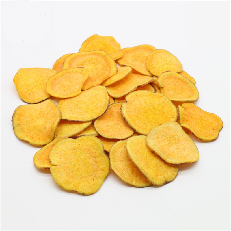 AFood vacuum fried sweet potato chips snack food