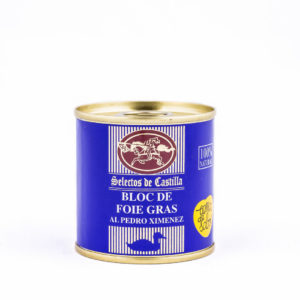 Delicious and delicious canned foie gras