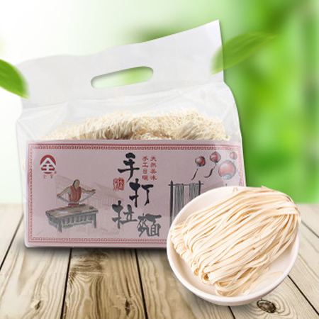 Supply Taiwan imported hand-made raw noodles, Quanhe Temple hand-made ramen, Weijin road hand-made ramen, convenient food