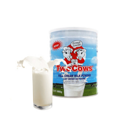 Taogos twocows whole milk powder imported from Holland. adult high calcium partial skimmed milk powder 900g for middle-aged and old people