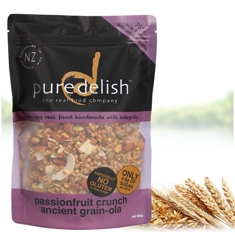 Pure Delish handmade passion fruit chewing grain cereal 400g