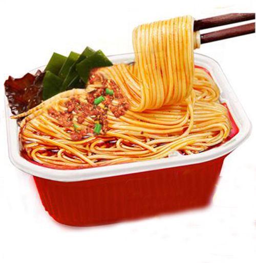 Chinese hot pot spicy noodle heating convenient food fast food