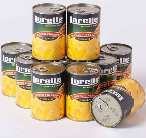 Purchase canned pineapple, green beans, mushroom, Agaricus bisporus, sweet corn and cucumber in Russia