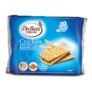 Salted/Unsalted Crackers on Surface 500g With natural leavening./Whole Wheat Crackers 500g Biscuit