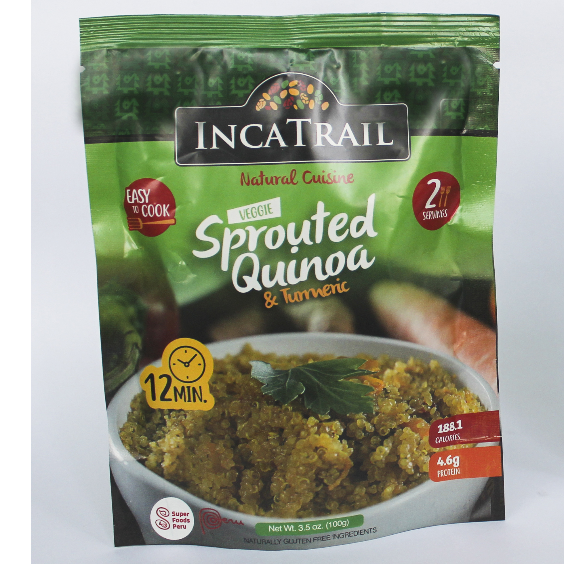 Sprouted Quinoa (Turmeric flavoured)
