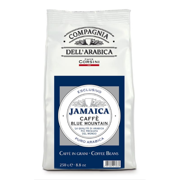 Jamaica blue Mountain Coffee beans 250gr Italy