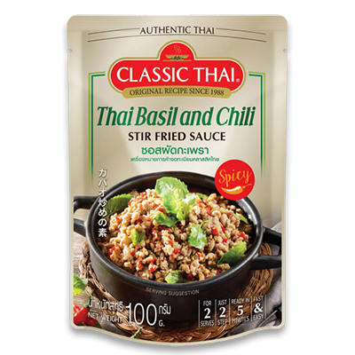 Thai Basil and Chili Stir Fry Sauce
