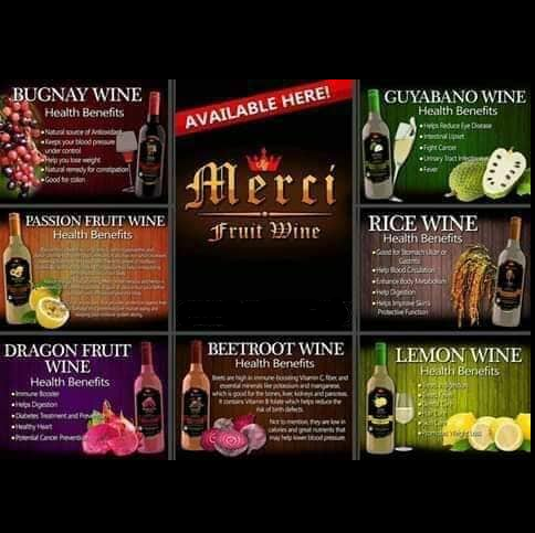 Merci fruit wine health benefit 750ml