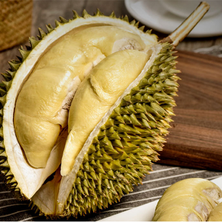 Supply Thailand Golden Pillow durian meat, frozen durian puree, seedless durian puree, ready to eat fruit, platinum day
