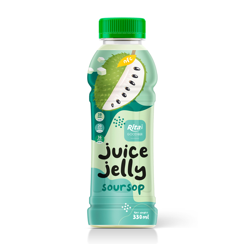  330ml natural tropical fruit juice jelly