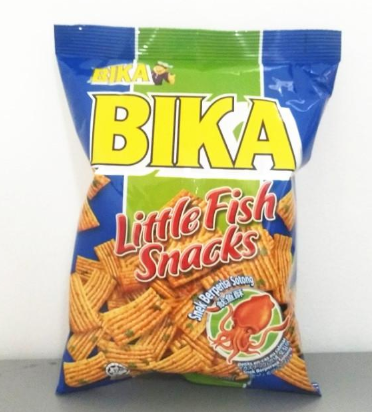 Malaysia's imported food Bika Crispy Shrimp with various flavors