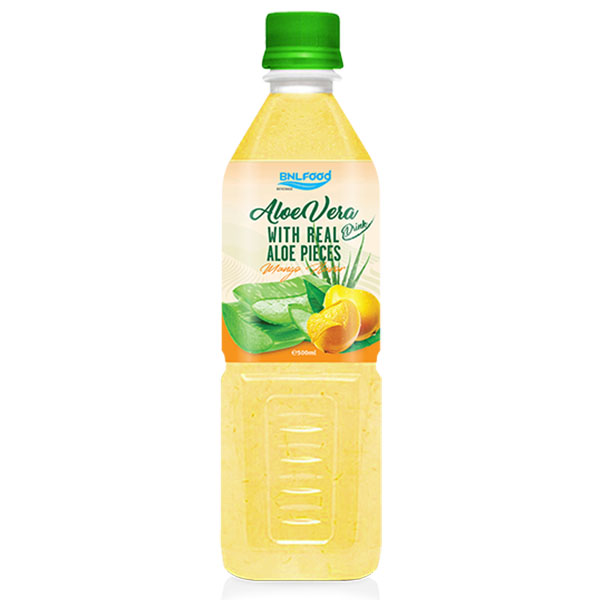 aloe vera juice with tropical fruit juice  500ml pet bottle from BNLFOOD