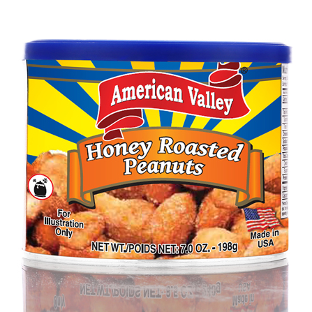 American valley Honey roasted peanuts