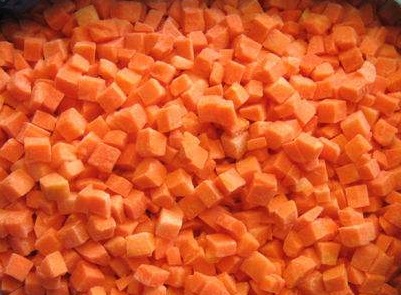 IQF Frozen Carrot Dices