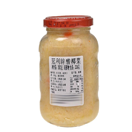 We want to buy Guanli pickled cabbage, which is imported from Germany. It is used for western style sausage