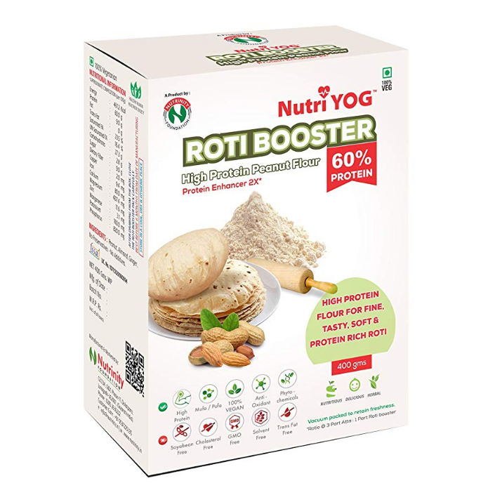 Nutri YOG Roti Booster High Protein Peanut Flour
