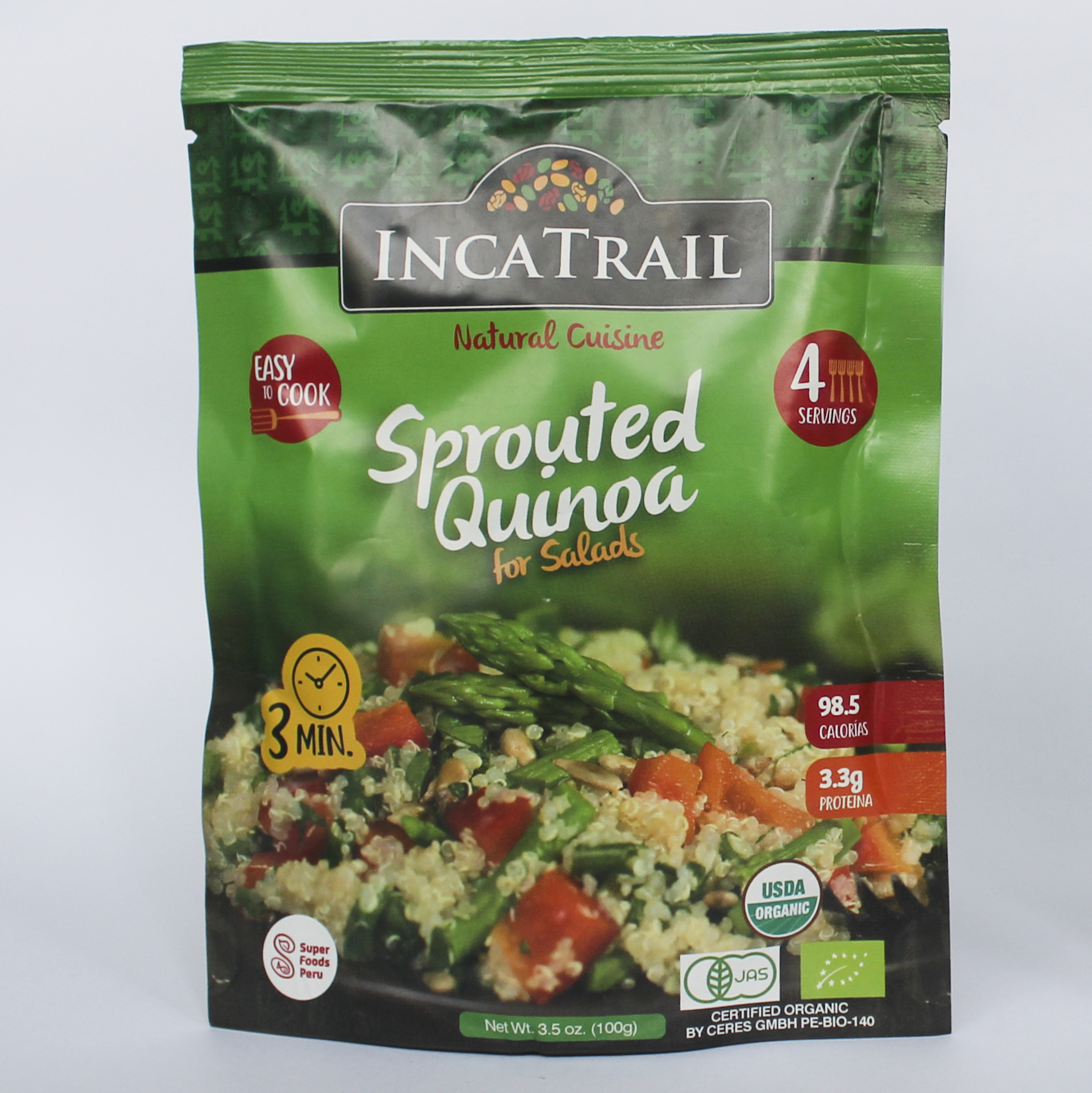 Sprouted Quinoa (Salad flavoured)