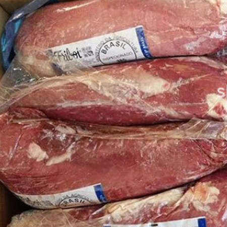 Frozen non salted beef, health beef, veal, imported from Brazil