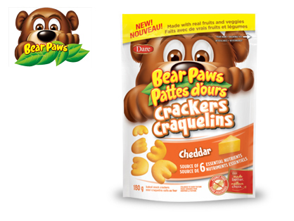 Brave bear Cheddar cookies