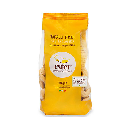 Supply Ester Plain Taralli Tondi Baked Product