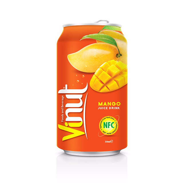 330ml NFC Fruit Juice Natural mango pulp Juice Drink