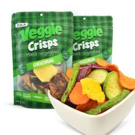 Buy veggie, crispy vegetables, healthy snacks, crisps250g，Australia