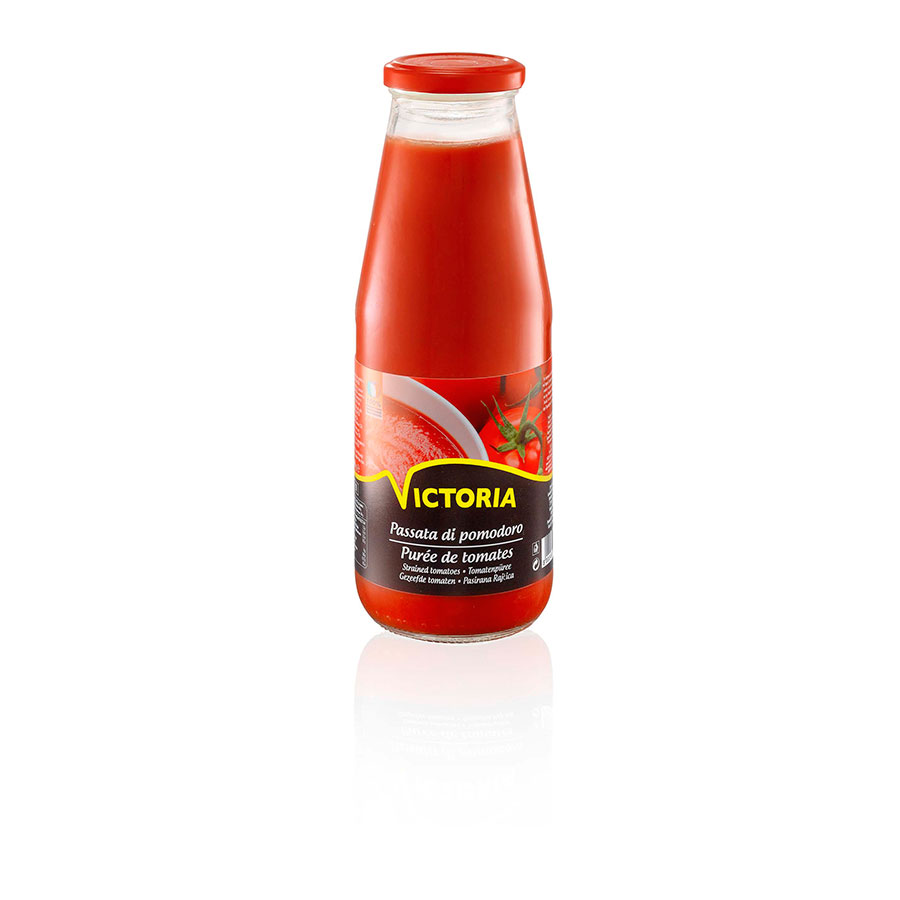 Strained Tomatoes Victoria Bottle 680g