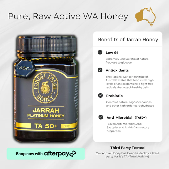 Jarrah Platinum TA 50+ Raw Honey