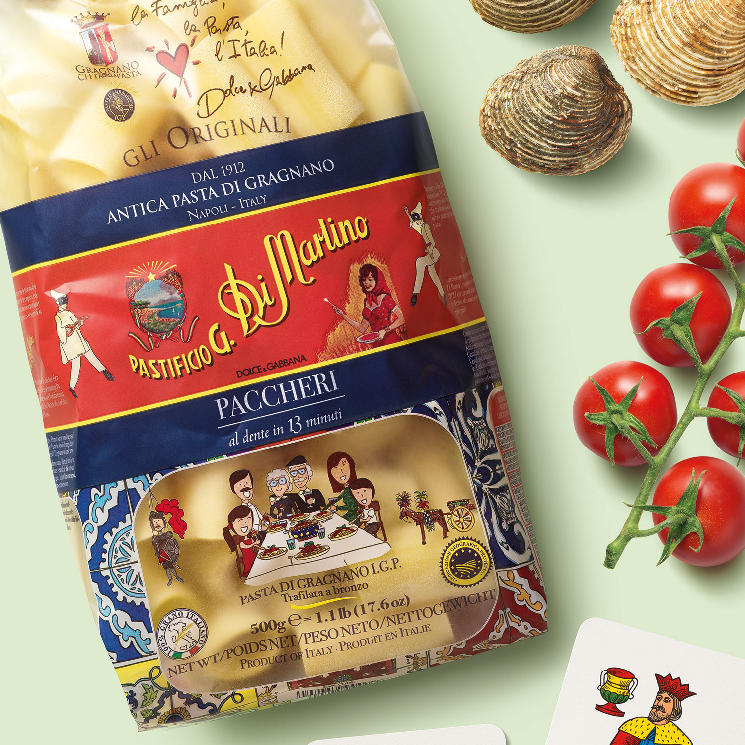 Italian pasta italy pasta DI MARTINO 500gr durum wheat pasta 