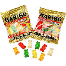 HARIBO Golden Bear Gummy Candies 150/175/200gr Bag