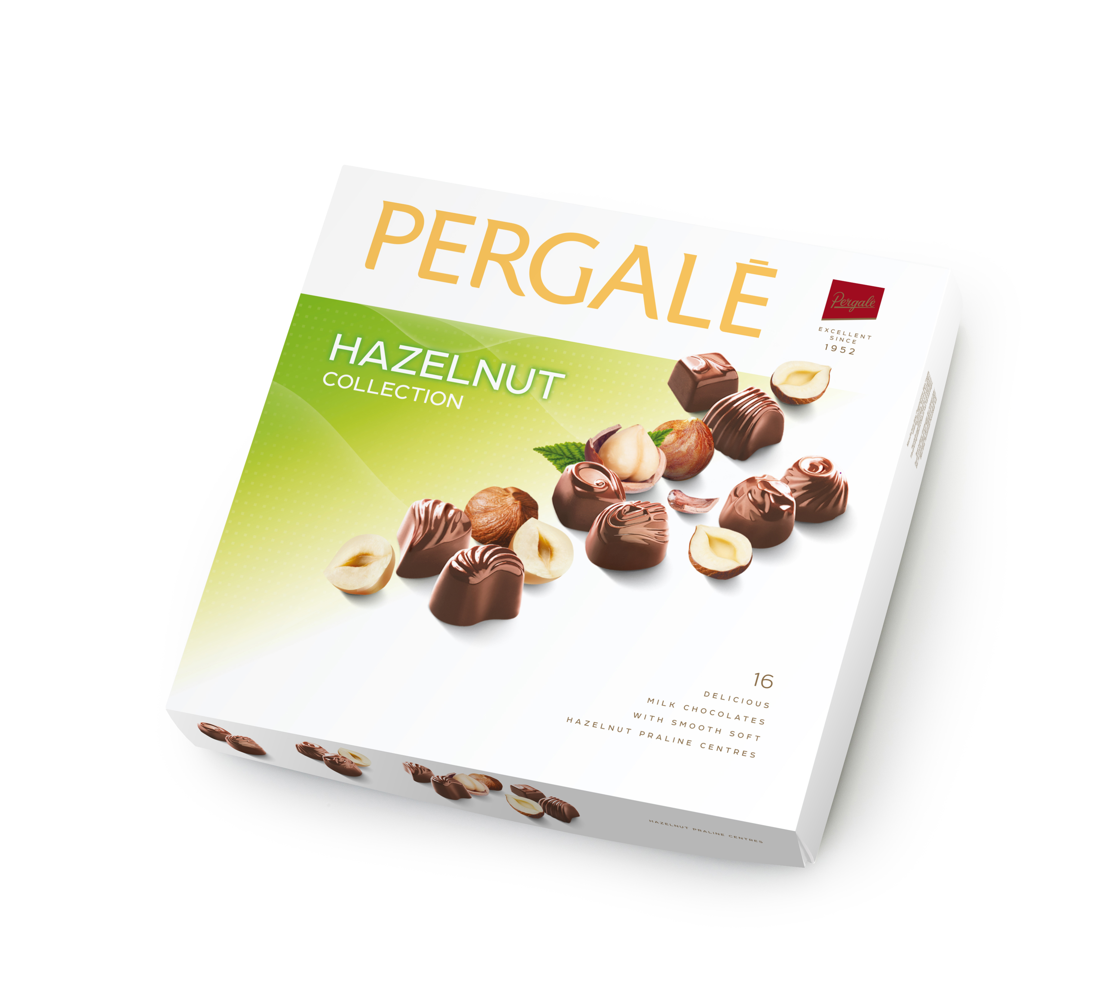 PERGALE selection hazelnut sandwich milk chocolate (gift box)