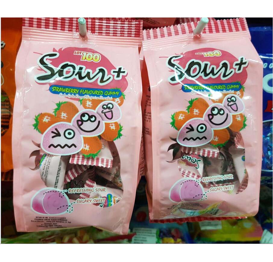 Delicious candy Permen Sour + 