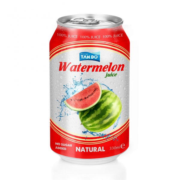 Supply Vietnamese Watermelon Juice Natural 330ML