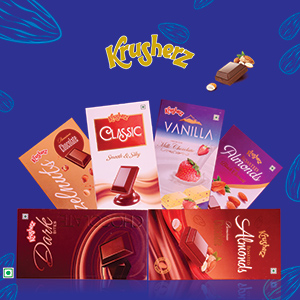 Krusherz Chocolate from India Snack