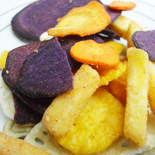 Dried fruit snack food from Vietnam  (Jackfruit, Banana, Sweet potato, Taro)