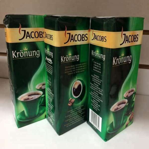 Ground Jacobs Kronung Coffee/German Grade for Export 