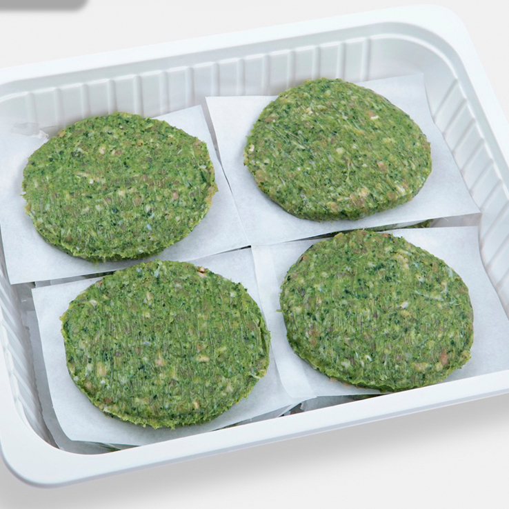 Chicken & turkey burgers with different flavours such as only meat, cheese, spinach, carrot | Nobles