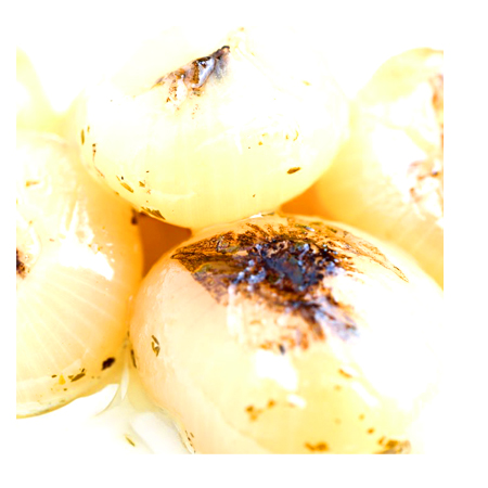 Organic Grilled Onions in Extra Virgin Olive Oil Grilled Onion Glass Jar Condiment 200g