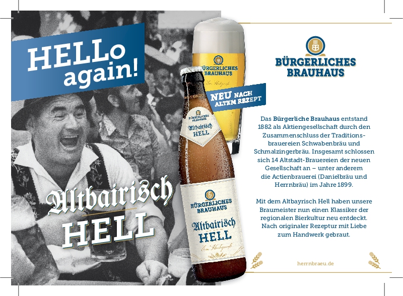 Herrliches Herrnbräu German Beer