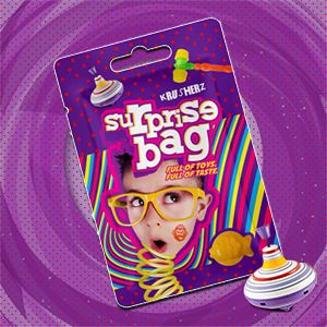 Surprise Bag fun candies and  innovative toys in a bag snack